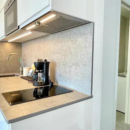 Beachfront Sea View 11th Floor In Scandinavian Style At Stella Maris By Solrentspain Apartment *